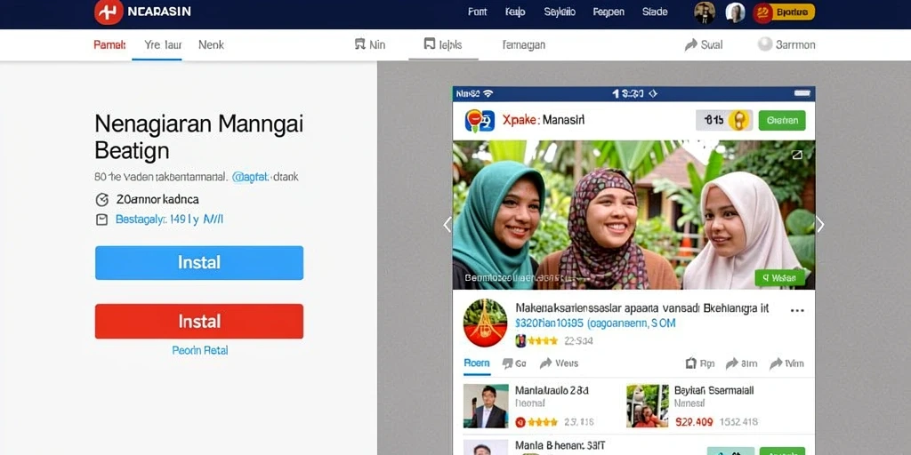 Screenshot aplikasi AJAIB88 memperlihatkan berbagai pilihan permainan yang tersedia.