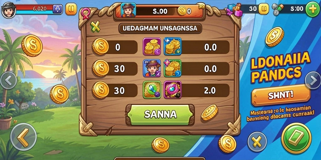 Tantangan seru di setiap level yang menguji keterampilan.