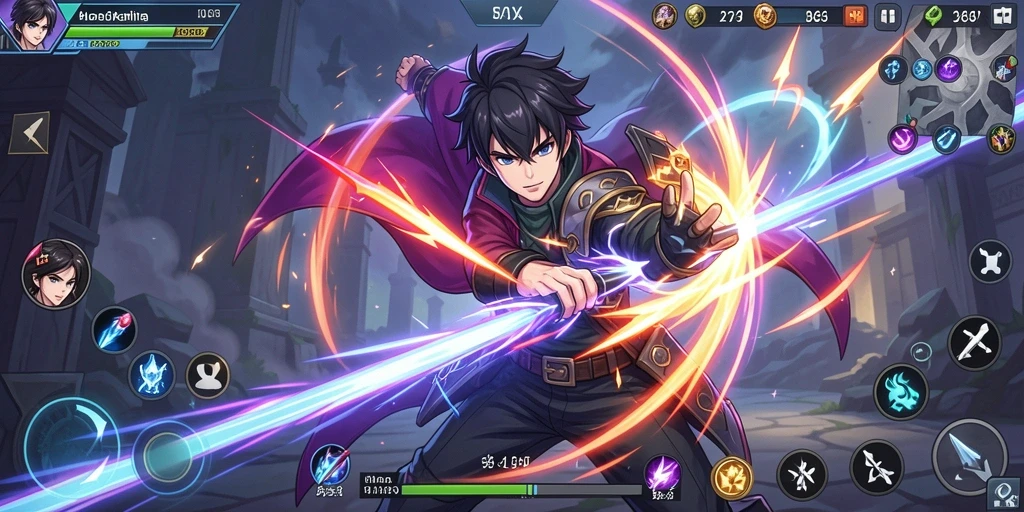 Gameplay yang seru dan menantang setiap level.
