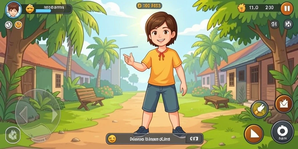 Sistem reward yang memotivasi untuk terus bermain.