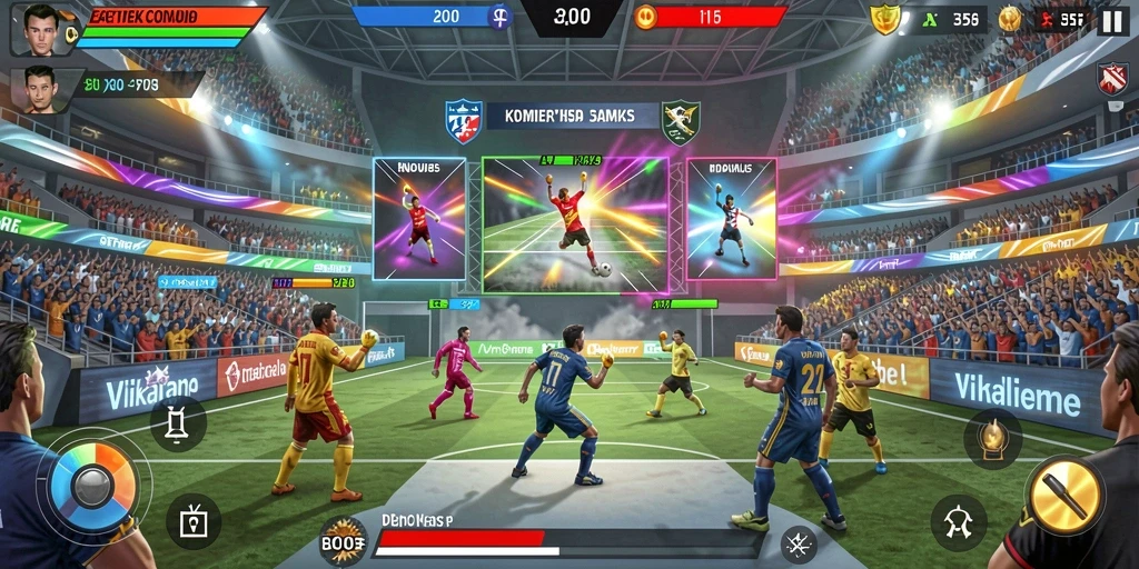 Fitur sosial yang memungkinkan interaksi antar pemain.