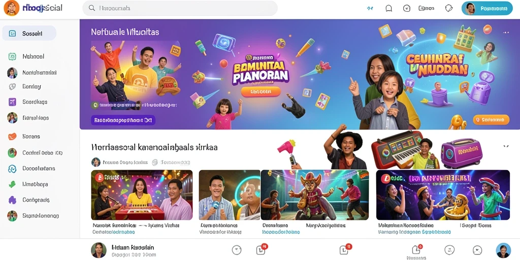 Mode kustomisasi karakter yang menarik.