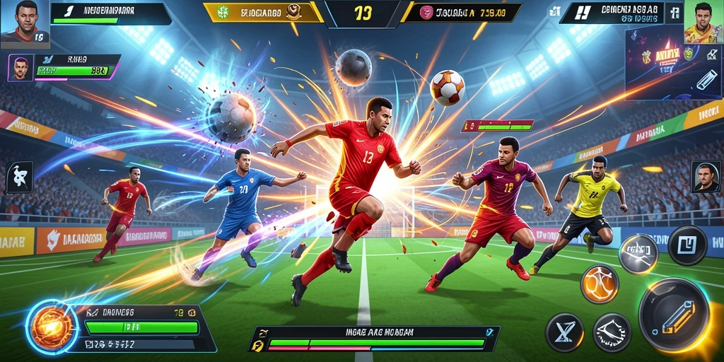 Mode multiplayer yang seru dan kompetitif.